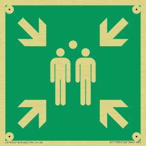 E007 safe condition evacuation assembly point